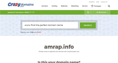 Desktop Screenshot of amrap.info